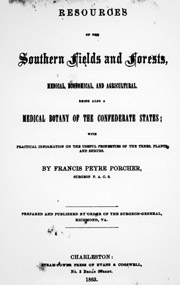 Porcher’s Resources of the Southern Fields and Forests