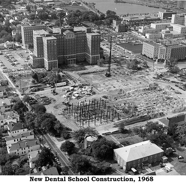 In 1954 the authorities at the South Carolina Medical Collge requested one million dollars for the construction of a dental school and $93,000 for operating it the first year