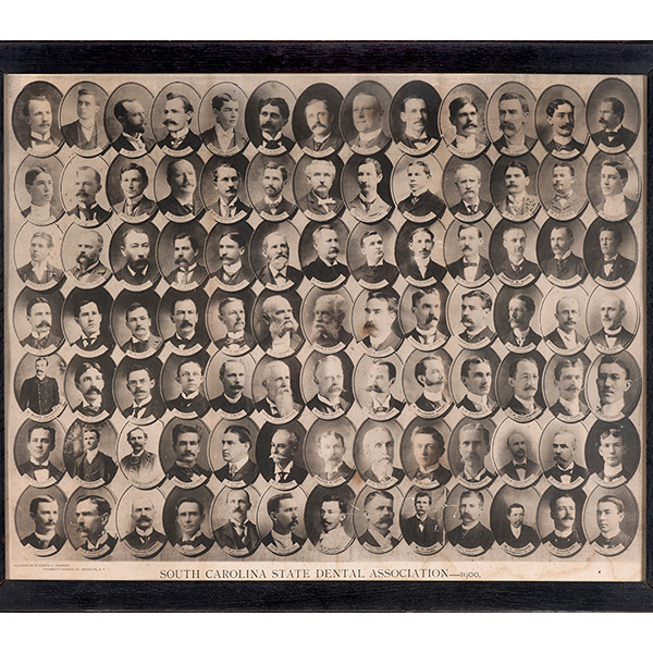 South Carolina Dental Association members, 1900